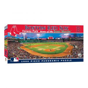MasterPieces Boston Red Sox - 1000 Piece Panoramic Jigsaw Puzzle, Fenway Park, Officially Licensed