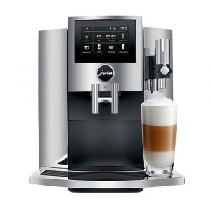 Jura S8 Automatic Coffee Machine, 15 Drink Types, 64 Oz. Tank & Aroma G3 Grinder, Chrome, 15212