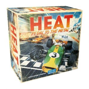 Days of Wonder HEAT Pedal to the Metal Board Game, Fast-Paced Racing Strategy, Ages 10+, 2–6 Players