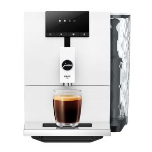 Jura ENA 4 Automatic Coffee Machine, 4 Drink Types, Aroma Grinder, Full Nordic White, 15519