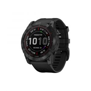 Garmin Fenix® 7X - Sapphire Solar Edition Multisport GPS Watch, Built-in Wi-Fi® and LED Flashlight, Black