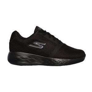 Skechers Men's Go Run 600 Running Shoes, Lightweight, 5GEN® Cushioning Midsole & Goga Run® Insole, Black, 10