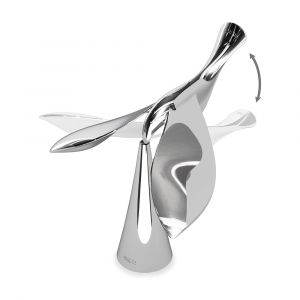 Umbra 1013387-158 Tipsy Balancing Bottle Opener, Decorative Home Bar Setup, Chrome