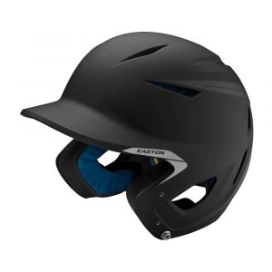 Easton PRO X Junior Baseball Batting Helmet with Jaw Guard, Left Hand Batter, Matte Finish, Black