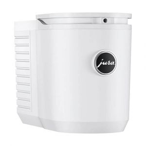 Jura Cool Control 0.6 L Milk Cooler, Wireless, Chilled to 4 °C for Milk Perfection, White, 24252