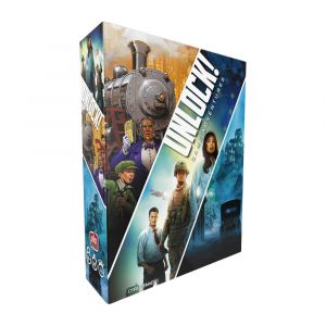 Space Cowboys Unlock! Adventures Card Game, Interactive Escape Challenge, 1–6 Players