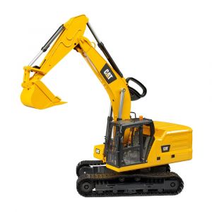 Bruder Cat® Excavator with Removable Excavator Bucket, Rotates 360-Degree, Yellow, 02484