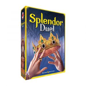 Asmodee Splendor Duel Board Game, Strategic 2-Player Gem-Mining Showdown, Ages 10+