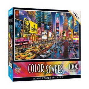 Masterpieces Color Spaces - Show Time 1000 Piece Jigsaw Puzzles, Beautiful Landscape Scenes