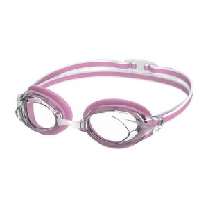 Speedo Women’s Vanquisher 3.0 Swim Goggles, Enhanced Vision, Anti-Fog, UV Protection, Pink/Clear
