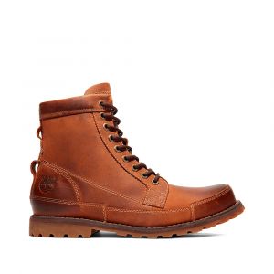 Timberland® Originals Men's 6-Inch Boot, Premium Timberland® Leather Upper & ReBOTL™ Lining, Brown, 10