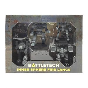 Catalyst Game Labs BattleTech Mini Force Pack: Inner Sphere Fire Battle Lance, Miniature Games