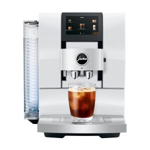 Jura Z10 Automatic Coffee Machine, 40 Drink Types, Product Recognising Grinder, Diamond White, 15636