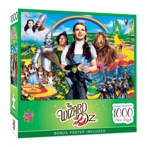 Masterpieces The Wizard of Oz 1000 Piece Jigsaw Puzzle, Matte Finish, Bonus Poster Included, 72159