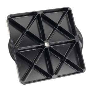 Nordic Ware Rectangle Scottish Mini Scone Pan, Crafted from Durable Cast Aluminum, Graphite