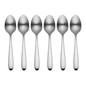 Oneida Vale Everyday Flatware Dinner Spoons, Set Of 6, Stainless Steel Satin Finish, Dishwasher Safe