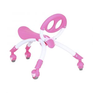Pewi Ybike Ride On Toy & Walking Buddy, Aluminium Frame & Plastic Seat, Ages 9 Months - 3 Years, Pink