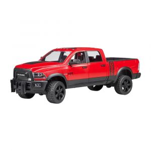 Bruder RAM 2500 Power Wagon with Openable Doors, Scale 1:16, High-Quality ABS Plastic, 3+ Years