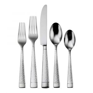 Oneida Sambre 65-Piece Fine Flatware Set, Service For 12, Stainless Steel, Dishwasher Safe