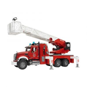 Bruder MACK Granite Fire Engine w/ Water Pump and Light & Sound
