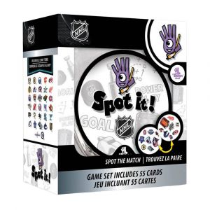 Masterpieces NHL - League Spot It, Perfect for Children and Adults Ages 7 and Up
