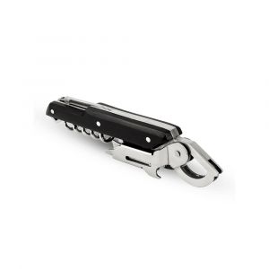 Peugeot Sommelier’s Corkscrew with Integral Foil-Cutter and Bottle Cap Remover Base, 14 cm - 5.5