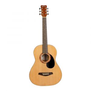 Lanikai Kohala KG75 Series Travel 6 Steel Strings Acoustic Guitar, Spruce Top, Basswood Back & Sides