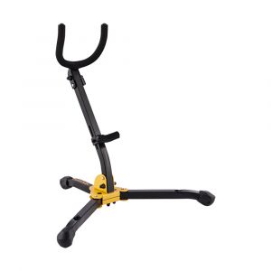 Hercules Alto/Tenor Saxophone Stand with Folding Yoke, Adjustable Backrest & Locking Pins, DS530BB