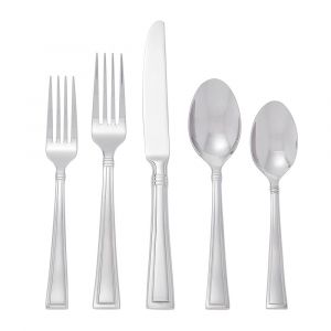 Oneida Butler 20-Piece Everyday Flatware Set, Service For 4, Stainless Steel, Dishwasher Safe