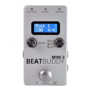 Singular Sound Beatbuddy Mini 2 Personal Drum Pedal With Dual Footswitch Bundle