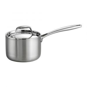 Tramontina Signature 1.5-Quart Tri-Ply Clad Stainless Steel Covered Sauce Pan, 80116/021DS