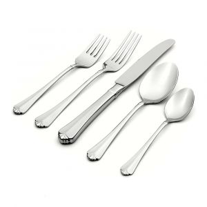Oneida Juilliard 20-Piece Fine Flatware Set, Service For 4, Stainless Steel, Dishwasher Safe