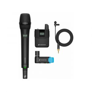 Sennheiser AVX-Combo Digital Wireless Mic System, Handheld, Lavalier, Auto-Frequency, AVX-Combo-4-US