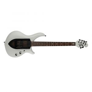 Sterling by Music Man Majesty Electric Guitar, Rosewood Fretboard, 24 Frets, Chalk Grey, MAJ100