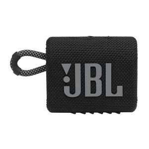 JBL Go 3 Portable Bluetooth Speaker, Bold Design, IP67 Water & Dust proof, Built-in Battery, Black