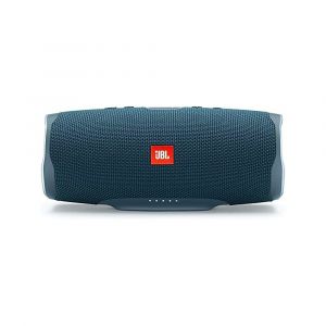 JBL Charge 4 Portable Bluetooth Speaker, Waterproof, 20H Battery, Deep Bass, USB Charge, Blue