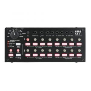 Korg SQ-1 Compact 2x8 Step Sequencer, CV/Gate, MIDI, Multiple Modes for Analog & Digital Control