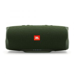 JBL Charge 4 Waterproof Bluetooth Speaker, 20H Playtime, Deep Bass, JBL Connect+, USB-C, Green