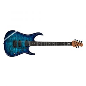 Sterling by Music Man JP150 DiMarzio Electric Guitar, Ebony Fretboard, SS Frets, Cerulean Paradise