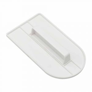 Ateco Fondant Smoother with Rounded Front, Plastic, Baking Tool for Cake and Icing, 1301